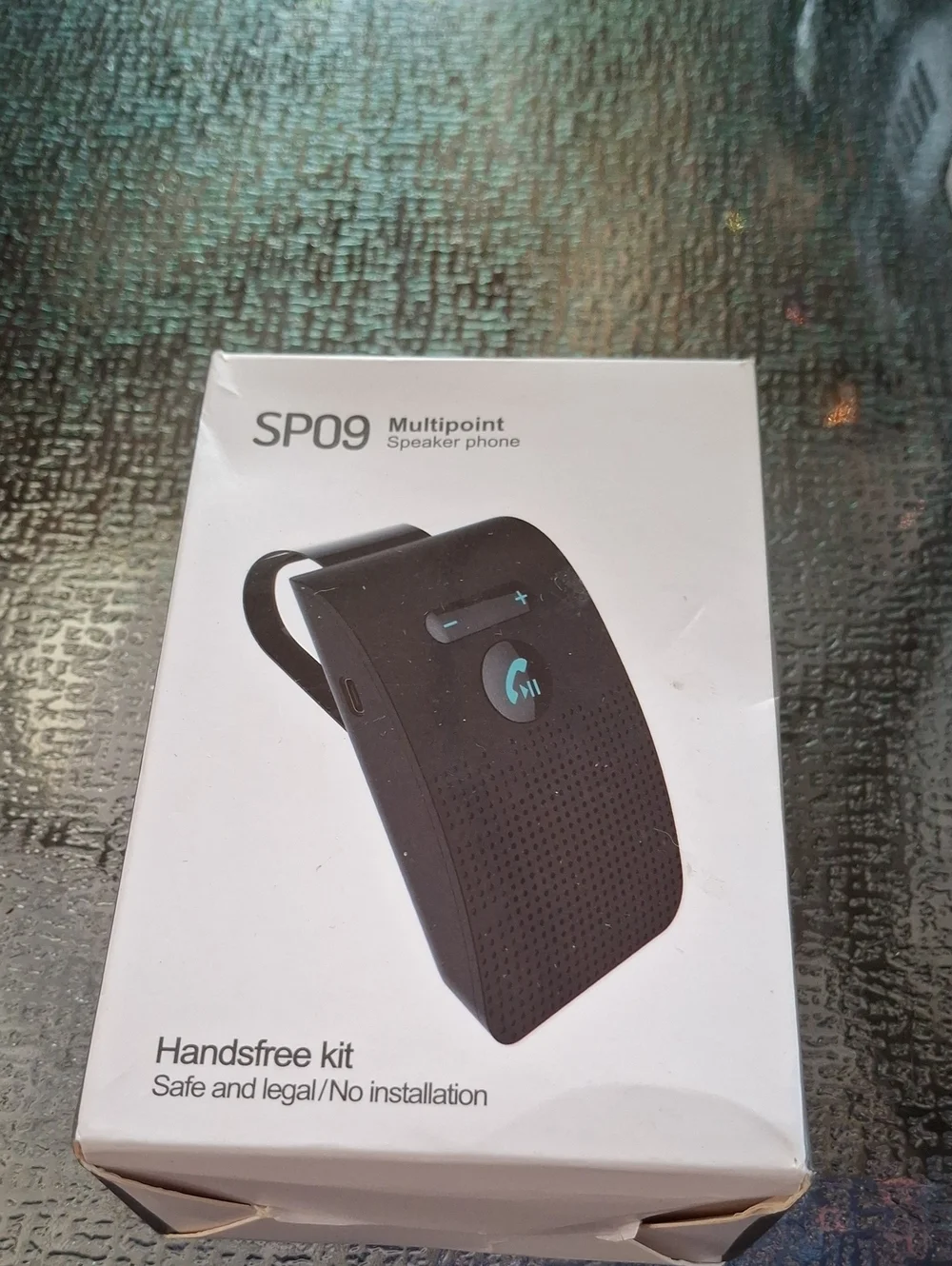 Multipoint Handsfree Kit Speaker Phone - Black